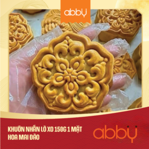 Khuôn nhấn lò xo 150g 1 mặt hoa mai đào