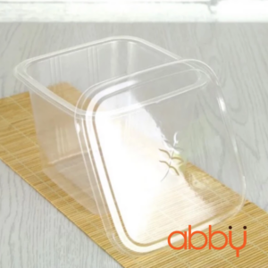 Hộp PET đựng tiramisu, mousse (10 hộp)