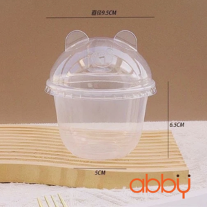 Ly hình gấu 300ml (10 chiếc)