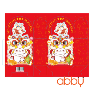 Hộp con bánh trung thu 125g Lân thỏ