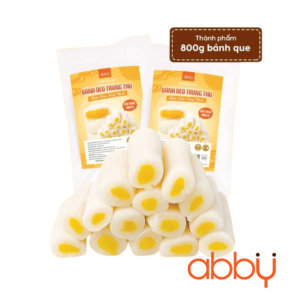 Set nguyên liệu làm bánh bánh dẻo nhân kem trứng muối