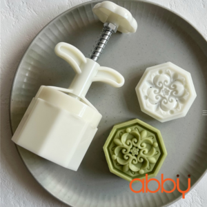 Khuôn nhấn lò xo 150g 1 mặt hoa văn bát giác