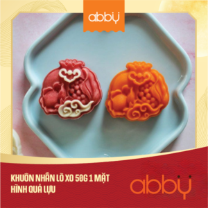 Khuôn nhấn lò xo 50g 1 mặt hình quả lựu