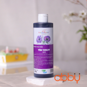 Màu siro Unicorn tím violet 600g