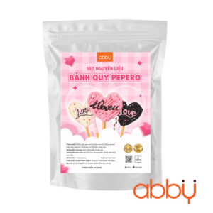 Set nguyên liệu bánh quy Pepero trang trí Valentine