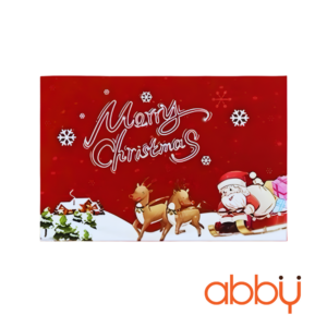 Thiệp giáng sinh 9.5x10cm (ngẫu nhiên)